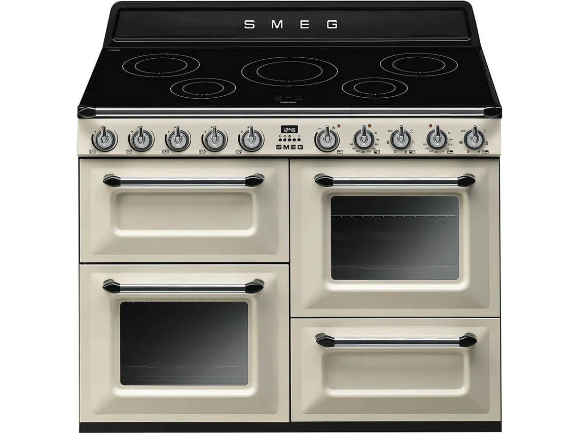 Fogão SMEG Victoria TR4110IP2 (158 L - Elétrico de Indução - Creme)