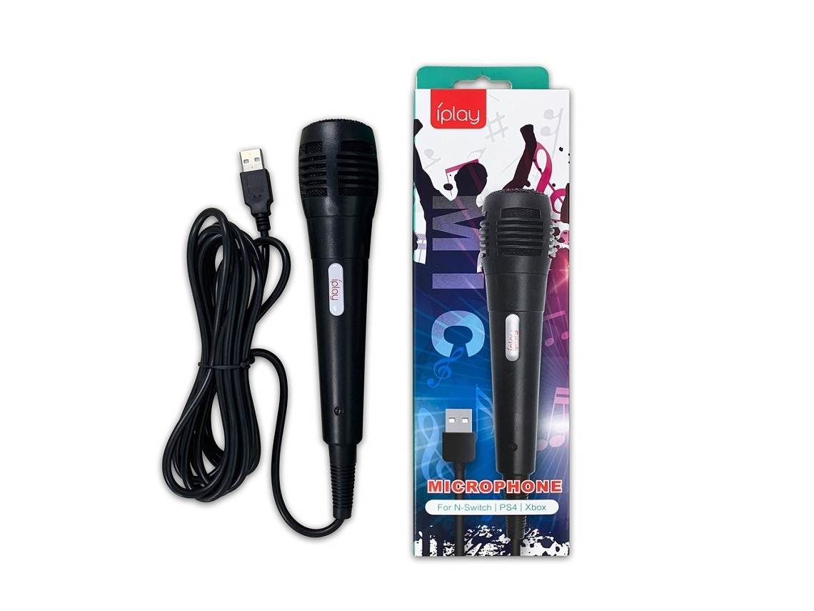 Microfone Ay-ay-slink00498-1 (nintendo Switch - Preto)