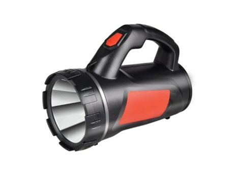 Lanterna De Mão Com Luz Led Lâmpada De Vigilância Preta Pilhas Aa RAINBOW WALKER