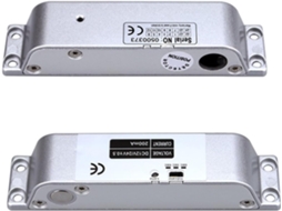 Fechadura Eletromagnética Para Portas, Trinco Elétrico Exposto 12v Ou 24v, Para Portas De Madeira, Ferro E Parede Corta