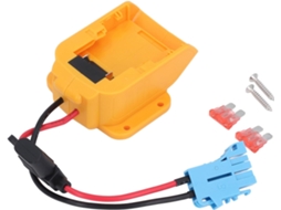 Adaptador de Bateria para Material Abs, Porta fusível, Fio de Cobre Grosso SFUSHOS
