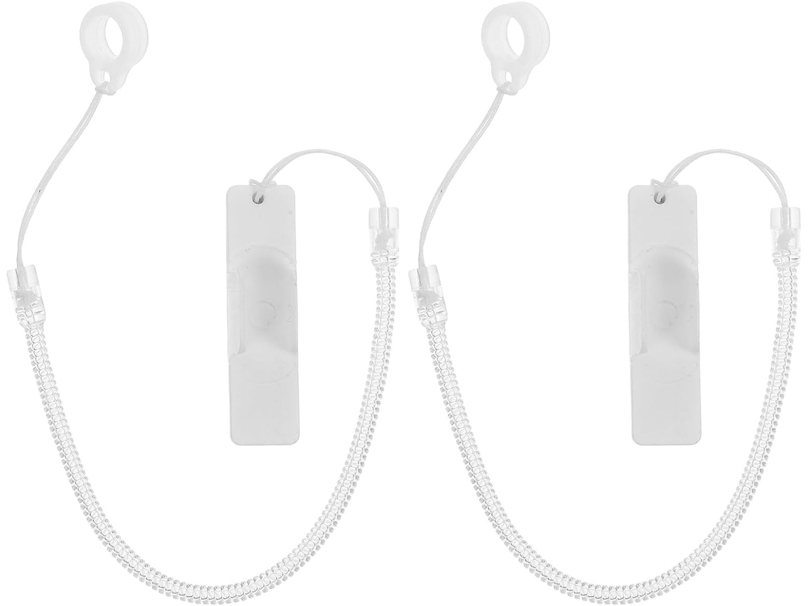2 Suportes Retráteis Para Canetas Stylus Com Base Fixa, Cordão Espiral