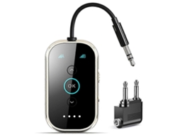 Transmissor E Receptor Bluetooth 5.4, Dual Link Para Fones De Ouvido/áudio Hd, Transmissor Sem Fio Para Avião/tv/carro/academia
