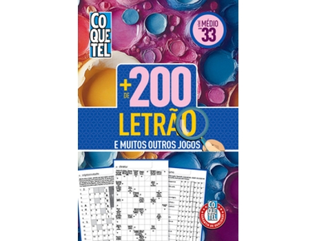Livro Coquetel Mais De 200 Letrão 33 - Nível Médio De Editora Coquetel (português Do Brasil)