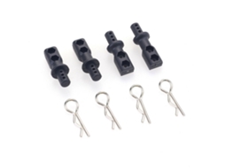 Conjunto de Suportes de Carroçaria Zd Racing 8185 com Presilhas para Veículos Rc 9021 V3 Truggy 1/8. MDUG