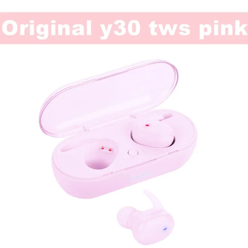 Fones De Ouvido Esportivos Sem Fio Tws Com Bluetooth E Controle Por Toque (rosa).