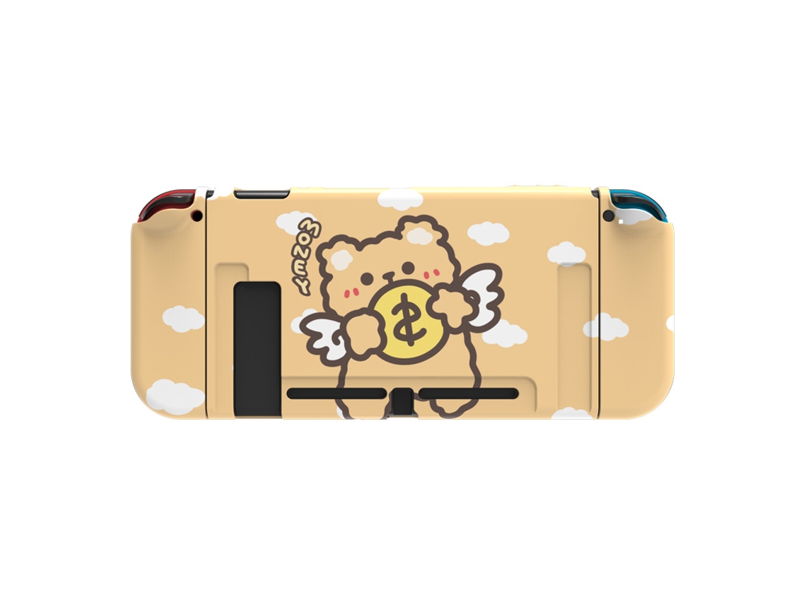 Capa Protetora Encaixável para Nintendo Switch, Capa Fina e Fofa de Tpu Macio para Console Ns e Controles Joy con BRILVIBERA
