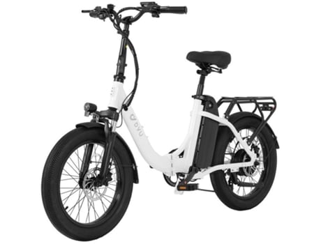 Bicicleta Elétrica Dobrável Dyu C9 250w 48v 15.6ah 25km/h 150km Freio A Óleo Amortecedor Shimano 7 Velocidades