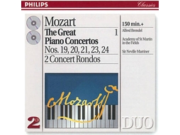 CD Mozart-Great Piano Concertos - 2Cd -