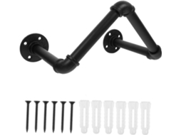 Suporte De Parede Com Fixação Discreta, Estilo Industrial, Para Toalhas Suspensas, Em Metal, Ideal Para Banheiro