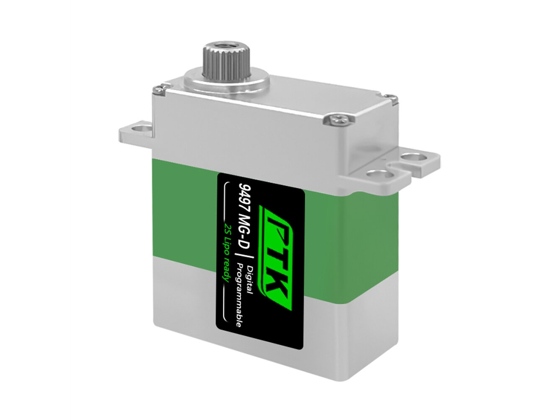 5 Unidadesptk Votik 9497 Mg-d Micro Servo Digital Com Engrenagem De Direção Metálica E Motor Coreless Para Aeromodelos E Helicópteros De Asa Fixa Rc