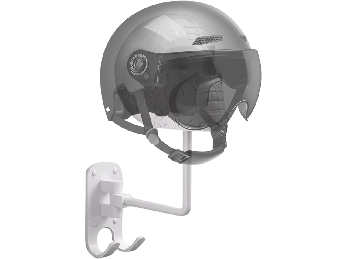 Suporte Genérico Para Capacete Em Alumínio Formato De Caveira, Para Armazenamento Decorativo, Montado Na Parede Com