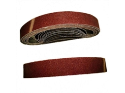 Lixa de Cinta 533* 30 Mm, Lixas de Cinta Mistas para Lixadeira (15 Peças) BRILVIBERA (3 Grãos: 80/120/150/240/400)