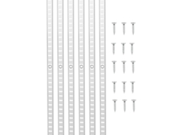 Conjunto De Perfil Para Prateleiras E Régua Ajustável Em Aço Resistente 923 Mm Tekmaquinas