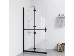 Vidaxl Divisória Chuveiro Dobrável 70x190 Cm Vidro Transparente Esg