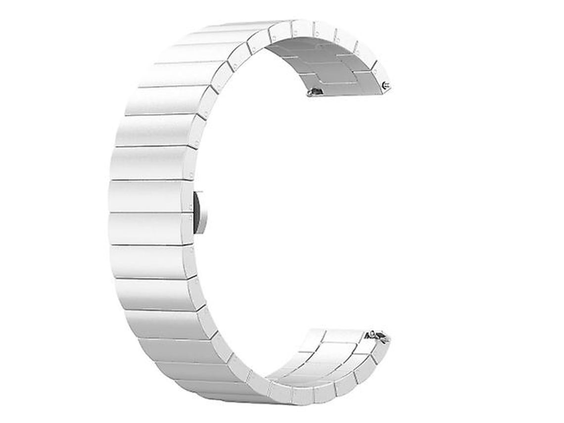 Pulseira De Relógio Lurelia Para Garmin Vivoactive 3 De Metal Prata