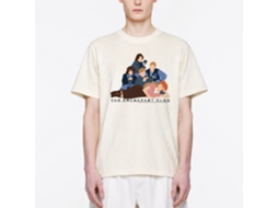 Rockinstone Breakfast Club Movie Vector Club Solid Natural Adult T-shirt Size:s