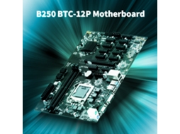 Placa Mãe B250 Btc 12p (suporta Cpu 6ª/7ª Geração, Tem Slots Ddr4)