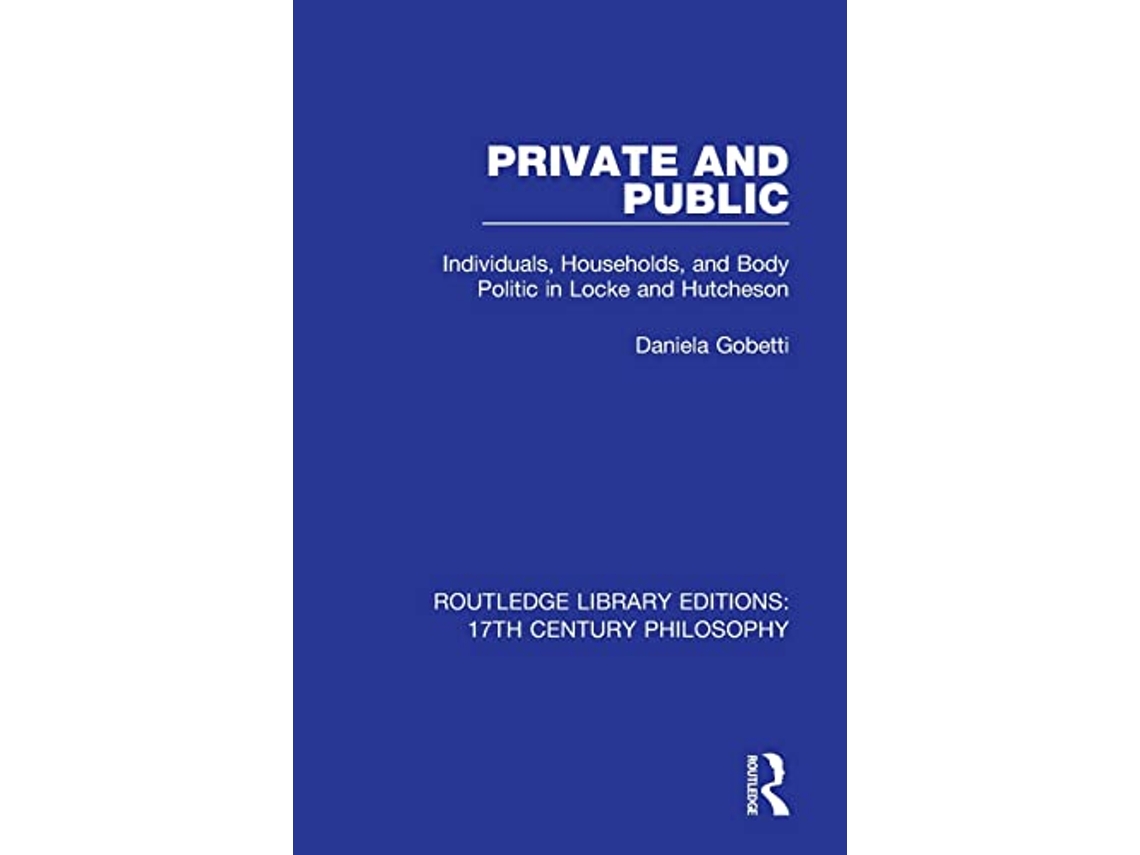 Livro Private and Public de Daniela Gobetti (Inglês)