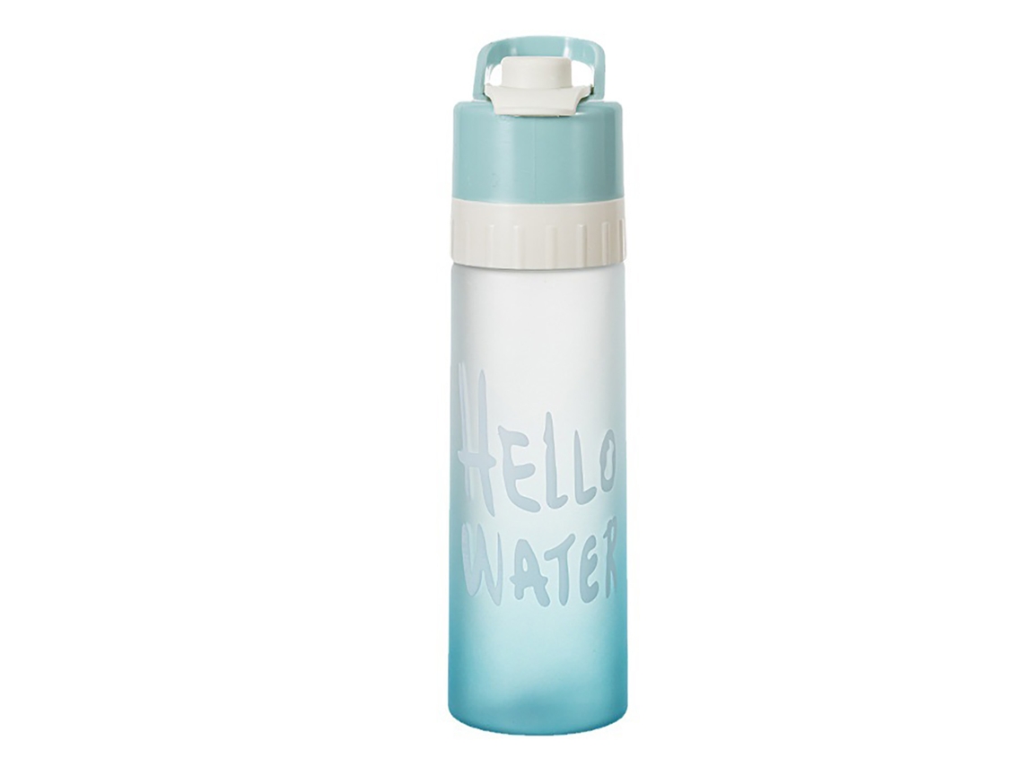 Business garrafa de água com spray 2 em 1 650ml | S/MARCA