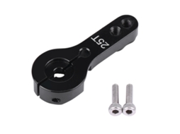 Mali braço Servo Horn 25t Dentes Ajustável 25mm para Futaba Ace Towerpro Mg Acessório Rc Preto