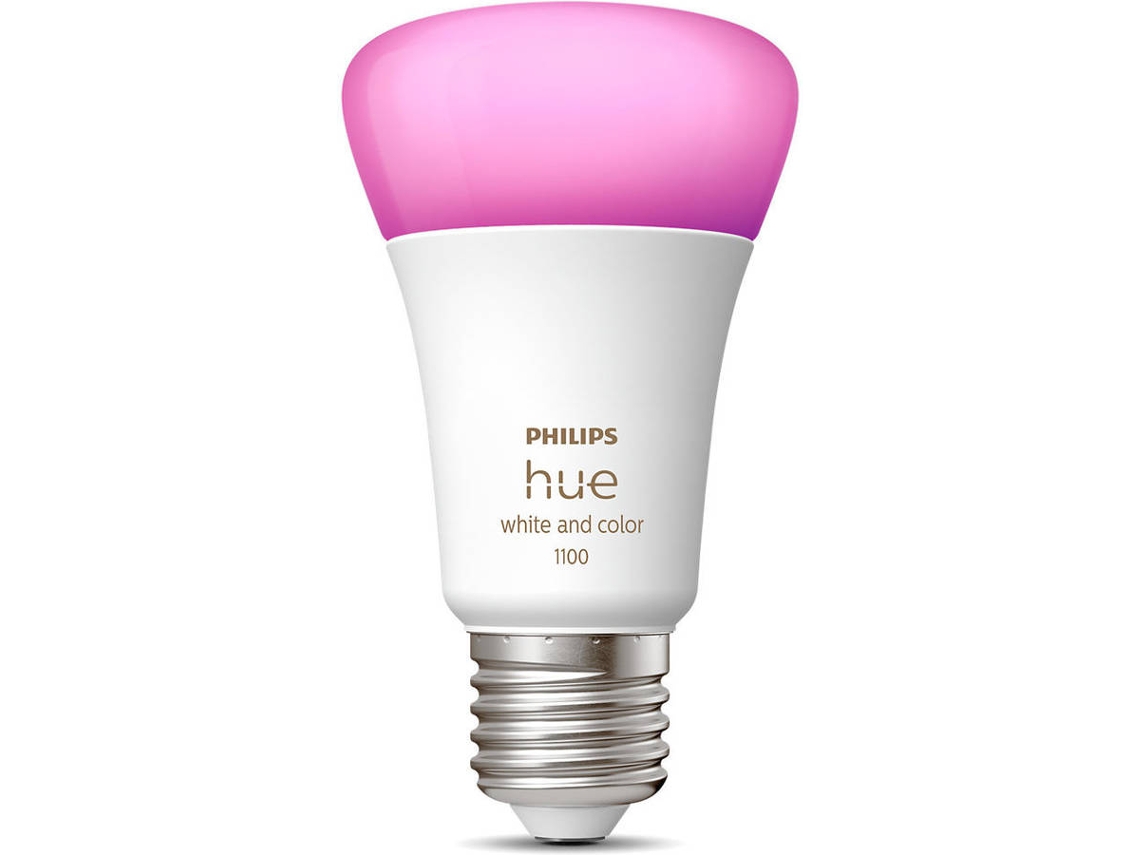 Lâmpada Inteligente PHILIPS HueWCA (E27 - Branco e cor)