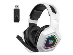 Fones de Ouvido Sem Fio Bluetooth 5.3 Onikuma B100 Microfone 50mm 20h S/MARCA