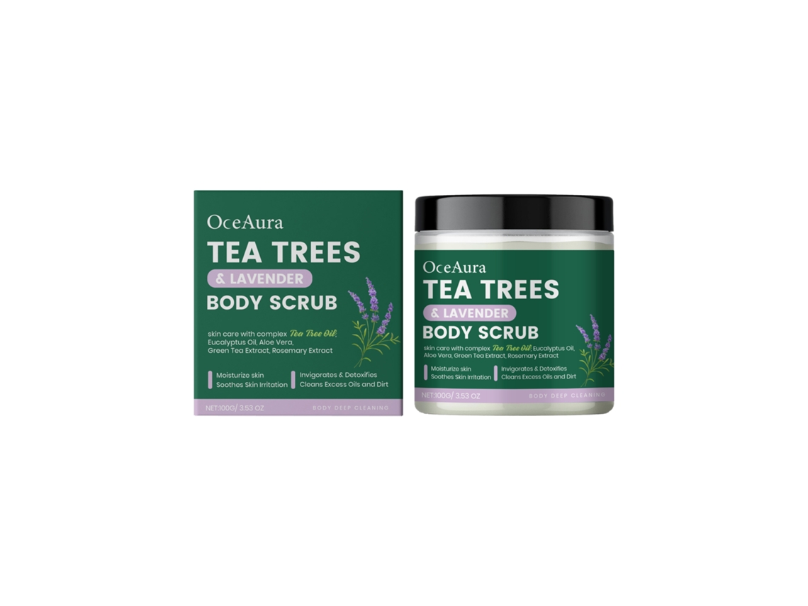 Scrub Corporal Chá Lavanda Limpeza Eficaz