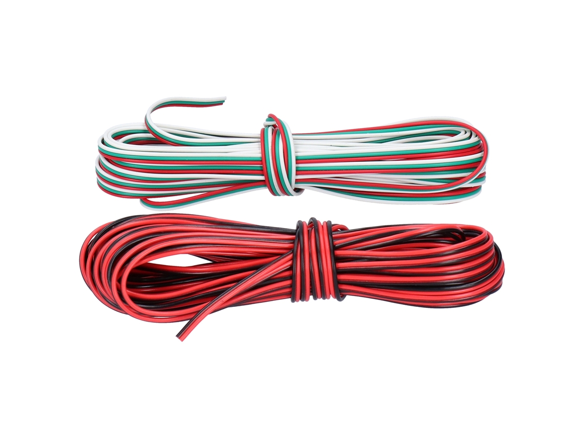 Fio de Extensão para Fita LED RGB 2pinos 3pinos | S/MARCA