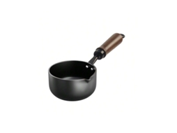 Panela De Ferro 14cm/800ml , Cabo De Faias Isolante, Buraco Para Pendurar Igvtrade (fogão/gás)