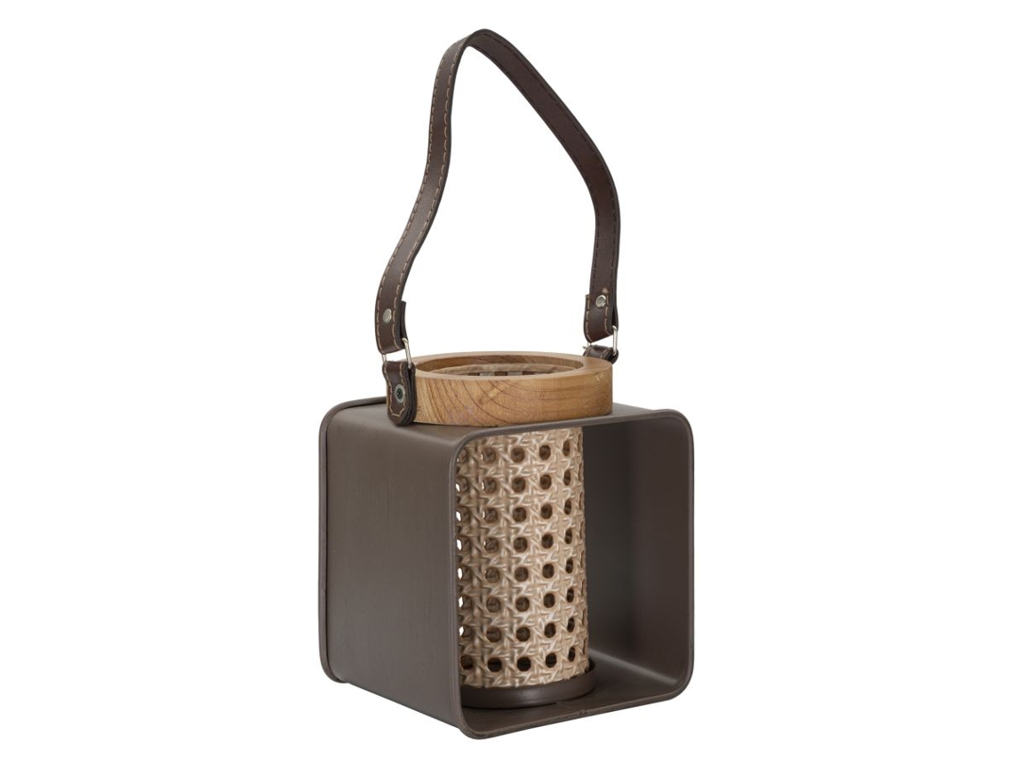Lanterna Iron-rattan Cm 16x13x20
