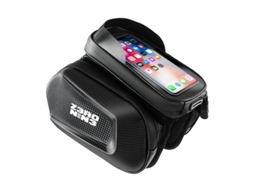 Bolsa frontal para quadro de bicicleta, bolsa para celular para bicicletas de montanha, suspensão à prova d'água, acessórios