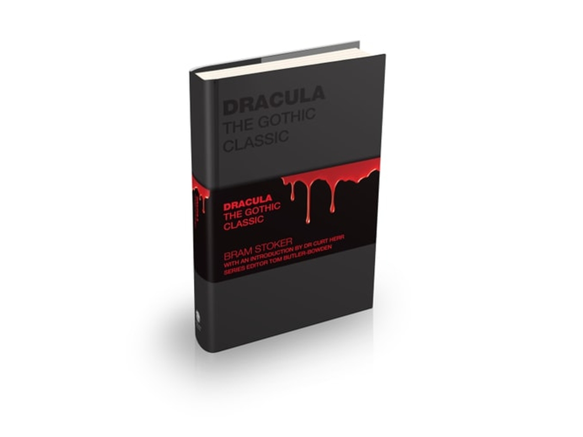Livro Dracula de Bram Stoker (Inglês - Capa Dura)