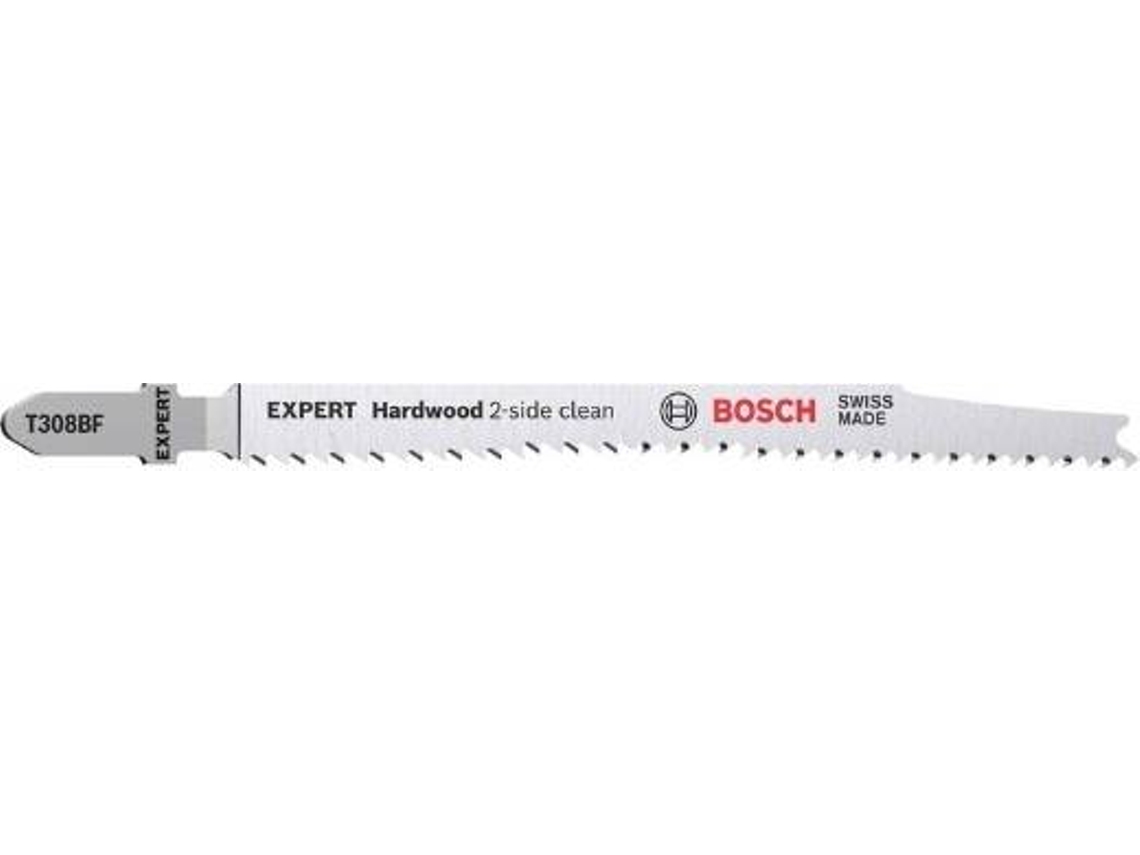Lâmina de Serra Vertical BOSCH T 308 Bf Expert ‘HardMadeira 2-Side Clean’ 25 Un para Serras Verticais