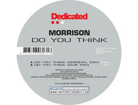 Vinil Do You Think Dedicated