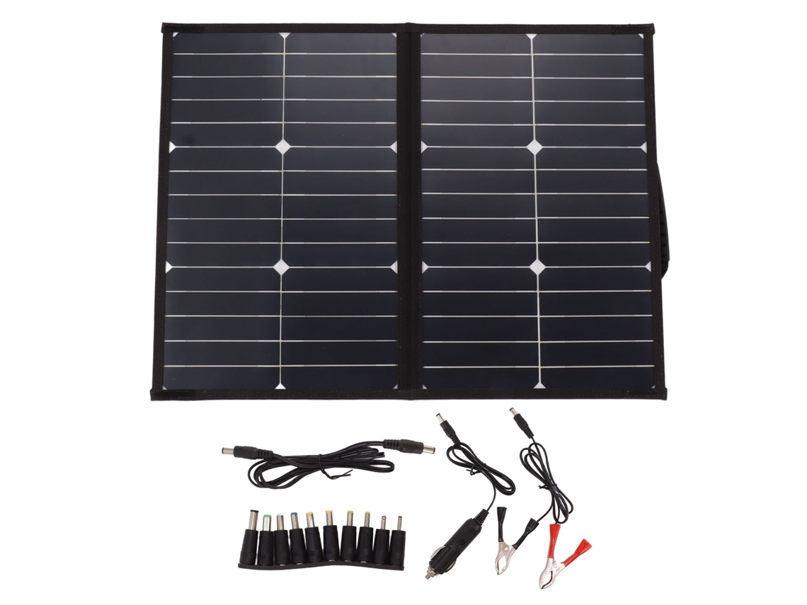 Laxiscreed Painel Solar Dobrável 42w Para Viagens E Atividades Ao Ar Livre