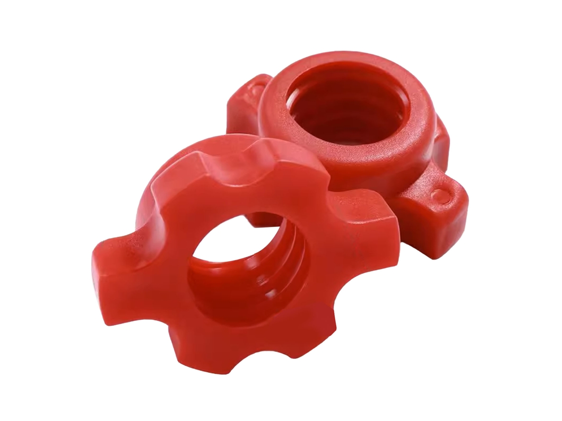 Parafusos de Colar Spinlock Vermelhos para Halteres S/MARCA