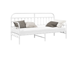 Estrutura de Cama de Dia MAISON EXCLUSIVE 75 X 190 Cm Aço Revestido a Pó