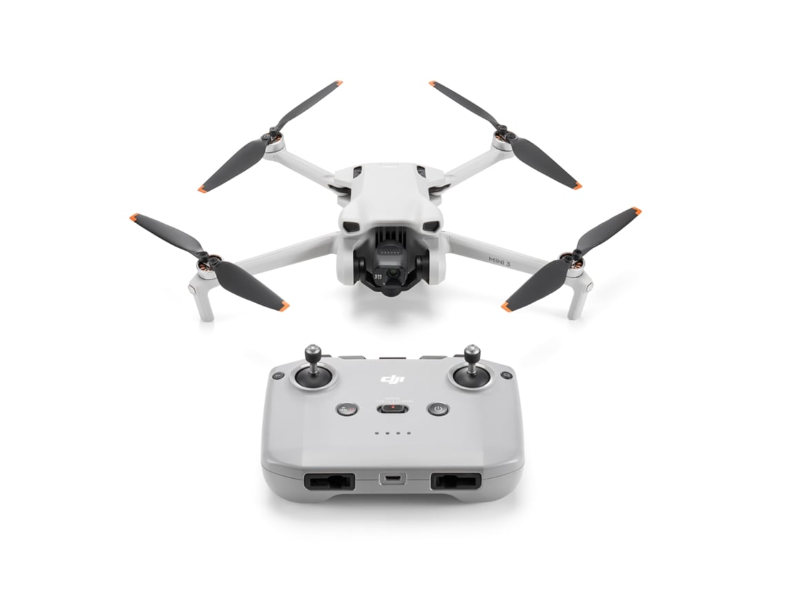 Mini Drone DJI Mini 3 DJI RC N1 Autonomia 38 minutos Cinzento Worten.pt