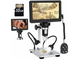 Microscópio digital LCD de 7 polegadas com ampliação de 50 a 1200x SFUSHOS