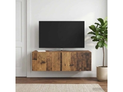 Vidaxl Gabinete De Tv De Parede 98 X 41 X 30 Cm Madeira Antiga