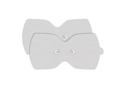 Conjunto De 2 Adesivos De Massagem Para Drenagem Linftica Cervical Em Couro Pu, Portteis E Reutilizveis.-tuotuo
