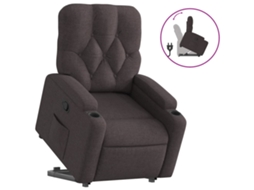 Stand Up Recliner Chair, Stand Up Recliner Chairs Vidaxl Marrom Tecido