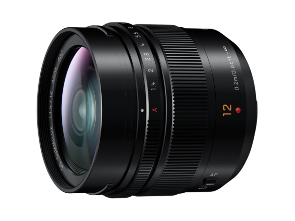 Objetiva PANASONIC Leica DG Summilux 12mm F/1.4 ASPH (Encaixe: Micro 4/3 (MFT))
