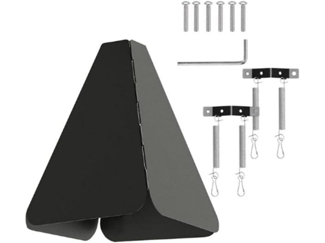 Defletor Preto Para Esquilos, Decoração De Jardim Externa À Prova De Esquilos. Gokoco