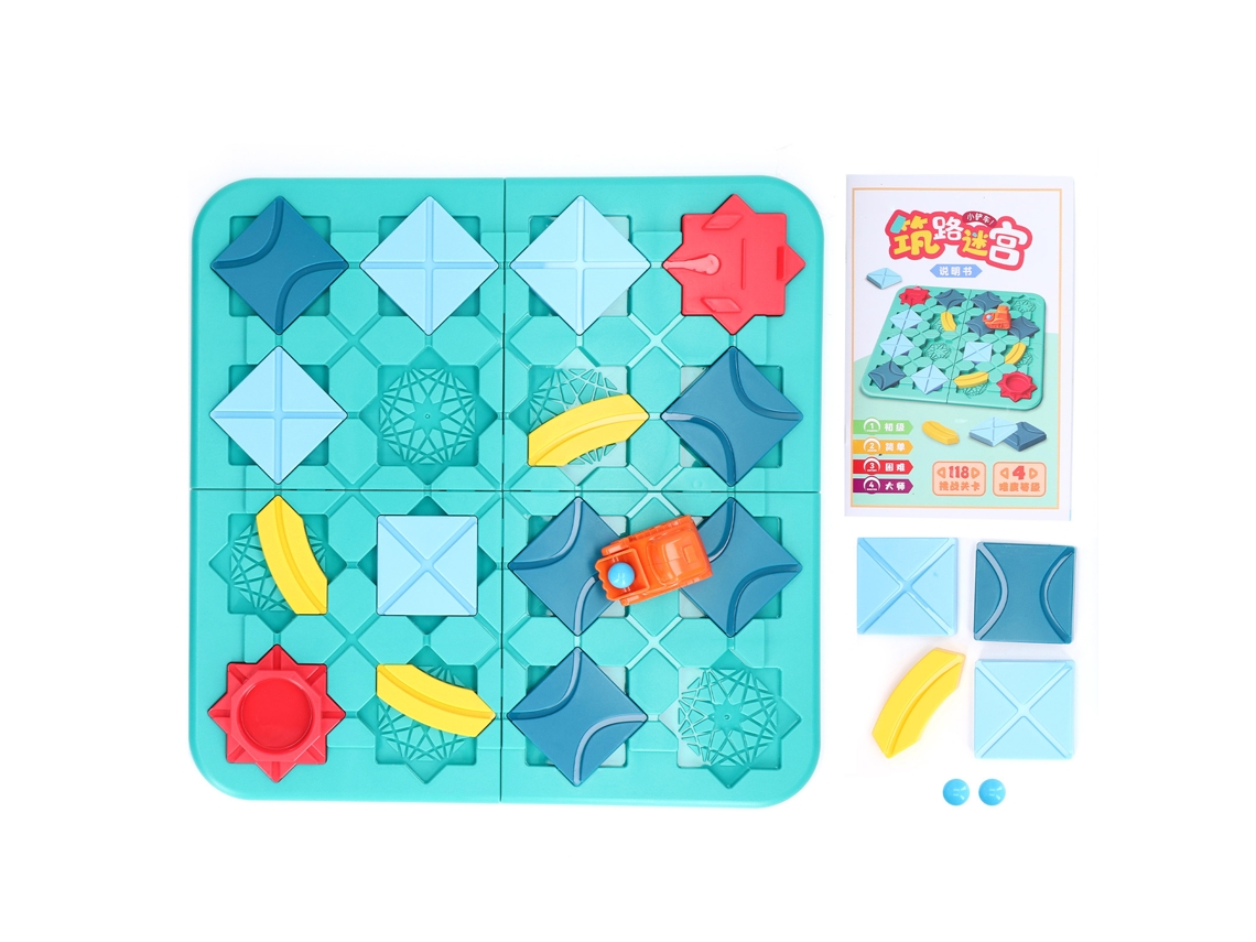 Jogo De Labirinto De Estrada Carrinho Educativo Brinquedo Presente Aniversário Para Crianças 3 Anos +