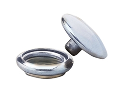 Gancho Tecido Feminino Fasteners Prateadotaylor