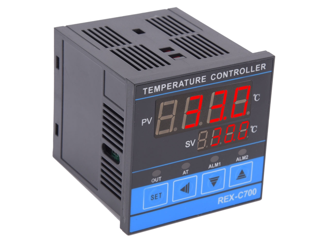 Controlador De Temperatura Digital De Alta Precisión Pid Com Saída Relay+ssr 0-400℃