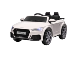Carro Elétrico Tt 12v Branco (3 5a, 2 Motores, Controle 2.4g, 3km/h)