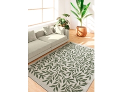 Tapete Exterior Motivos Florais ATTICGO Lua Verde 80x150 Cm